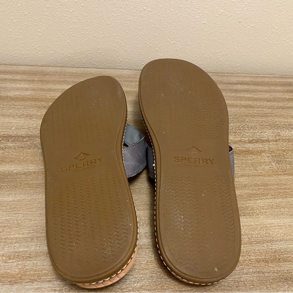Sperry Waveside Plushwave Thong with Leather Upper Women’s 10 - Picture 7 of 9
